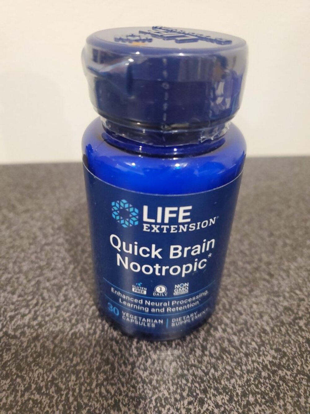 Life Extension Quick Brain Nootropic 30 Veg Caps